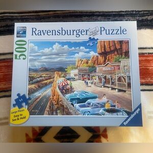 Ravensburger 500-Piece Retro Roadside Puzzle - brand new